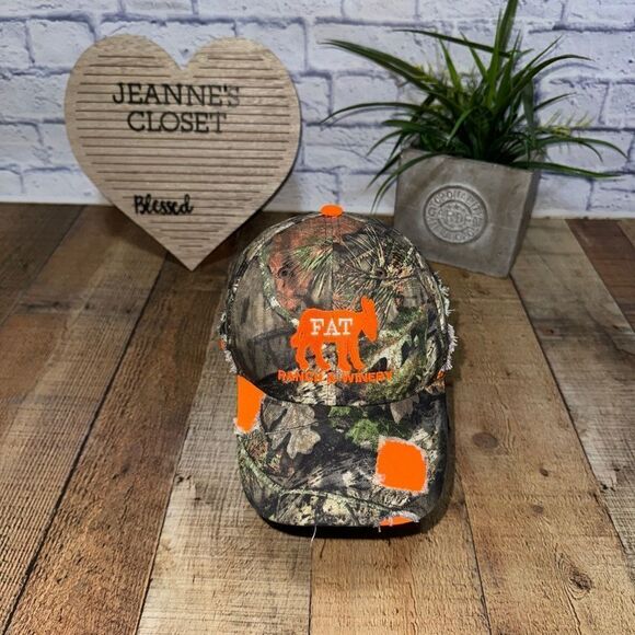 Fat A** Ranch Winery Hat Cap Camouflage Mossy Oak Camo Fredericksburg Texas - Picture 7 of 8